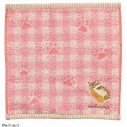 MOFUSAND - Chaton-Nyan Empreinte Rouge - Mini Serviette 25x25cm 