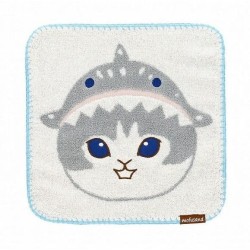 MOFUSAND - Chaton-Nyan Requin - Mini Serviette 25x25cm 