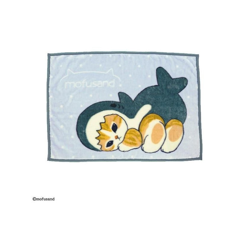MOFUSAND - Chaton-Nyan Requin - Plaid 70x100cm 