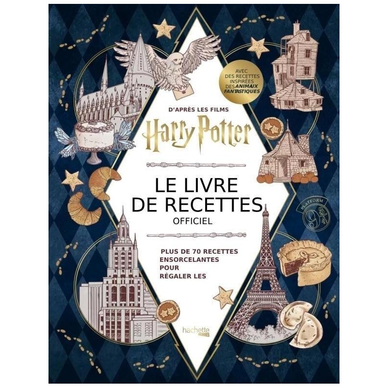 HARRY POTTER  - LE LIVRE DE RECETTES OFFICIEL 