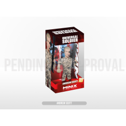 UNIVERSAL SOLDIER - Andrew Scott - Figurine Minix 12cm 