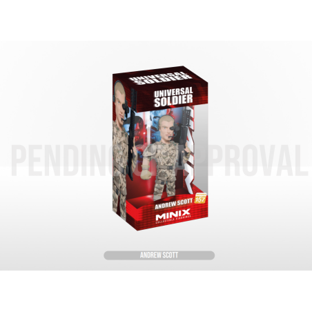 UNIVERSAL SOLDIER - Andrew Scott - Figurine Minix 12cm 
