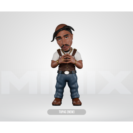 TUPAC - New York Times 1996 - Figurine Minix 12cm 