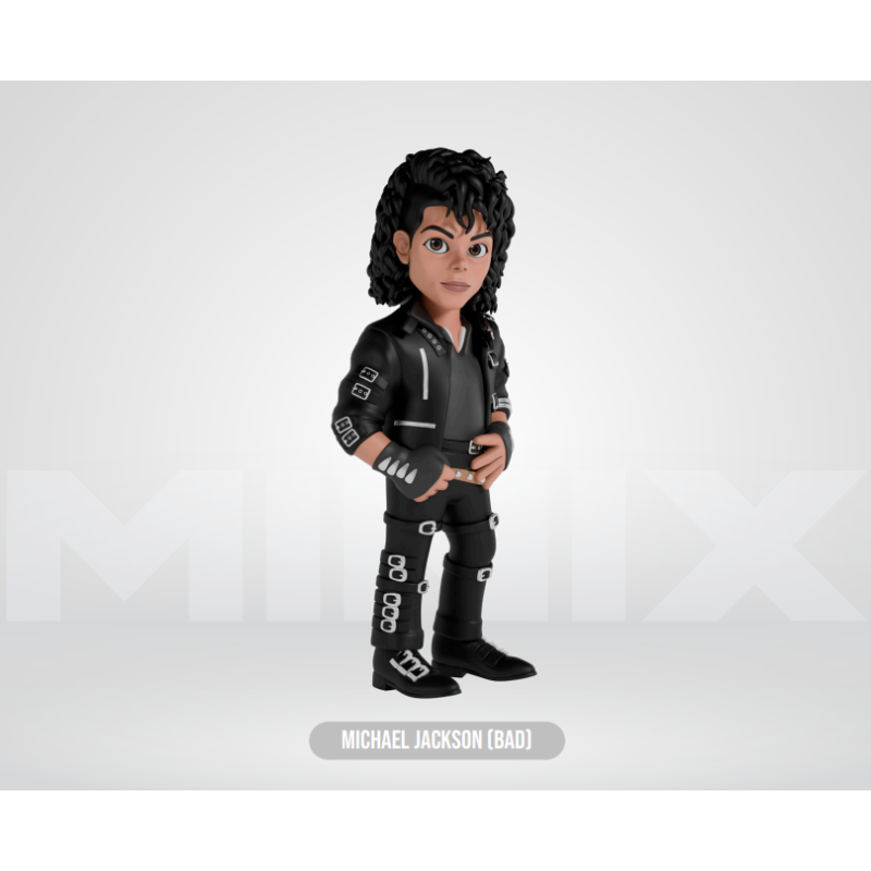 MICHAEL JACKSON - Bad - Figurine Minix 12cm 