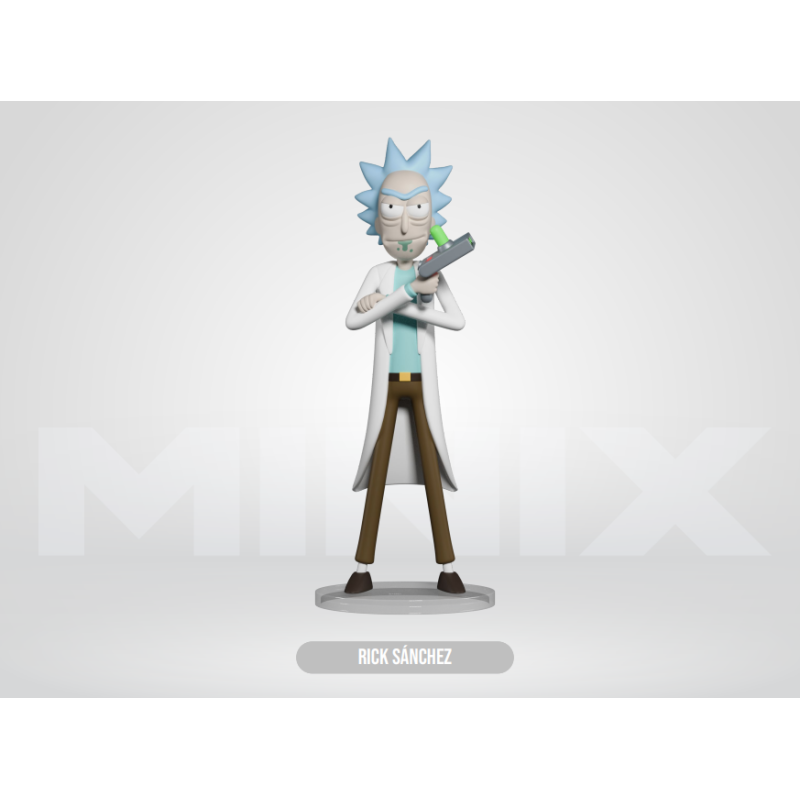 RICK & MORTY - Rick - Figurine Minix 12cm 