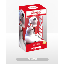 COCA COLA - Ours Polaire - Figurine Minix 12cm 