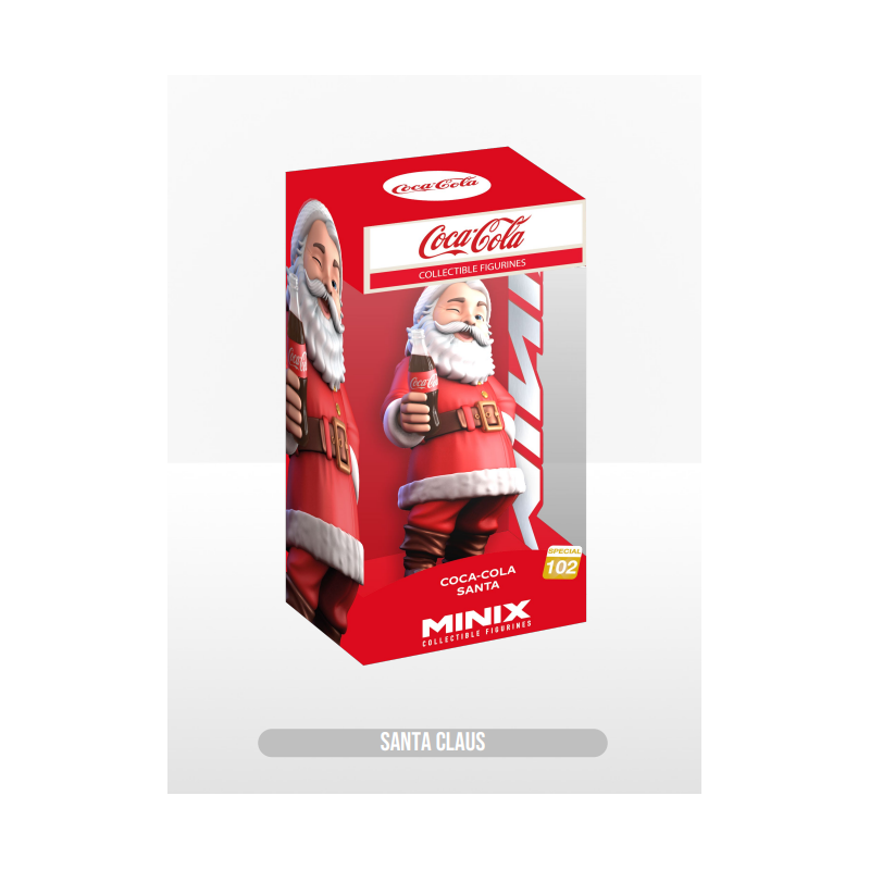 COCA COLA - Père Noël - Figurine Minix 12cm 
