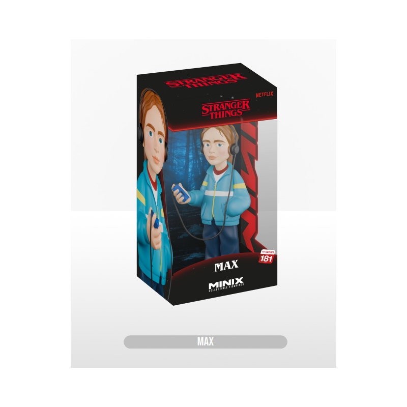STRANGER THINGS - Max Headphones - Figurine Minix 12cm 