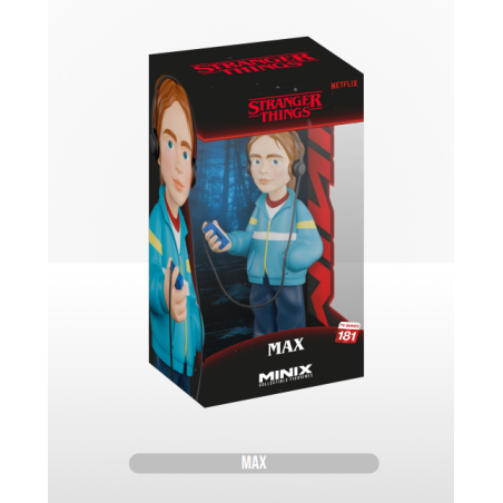 STRANGER THINGS - Max Headphones - Figurine Minix 12cm 