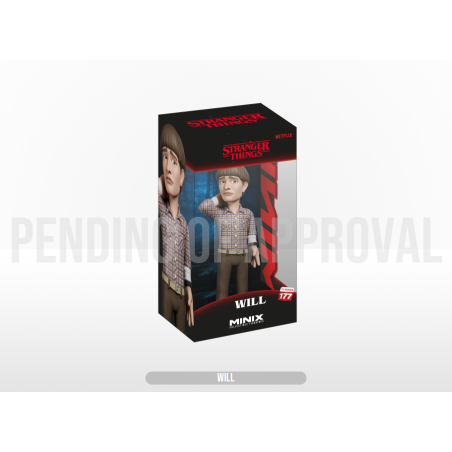 STRANGER THINGS - Will Tense - Figurine Minix 12cm 