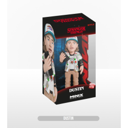 STRANGER THINGS - Dustin Hellfire - Figurine Minix 12cm 