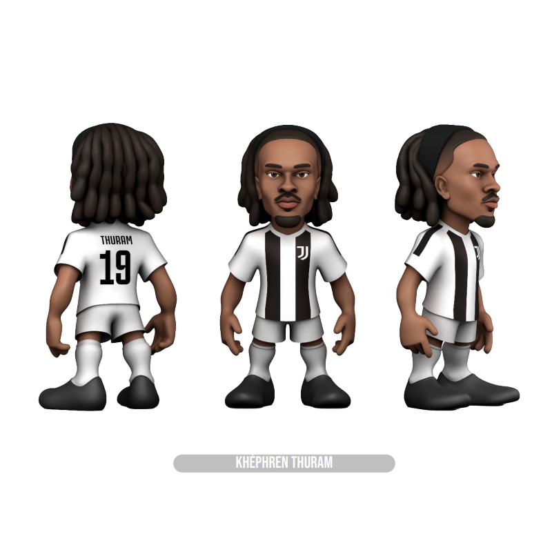 JUVENTUS - Khephren Thuram - Figurine Minix 12cm 