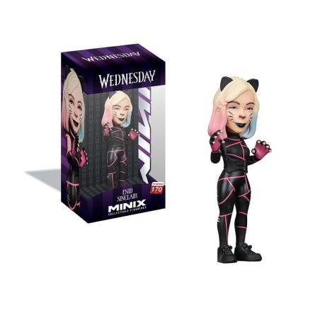 MERCREDI - Enid Sinclair en chat - Figurine Minix 12cm 