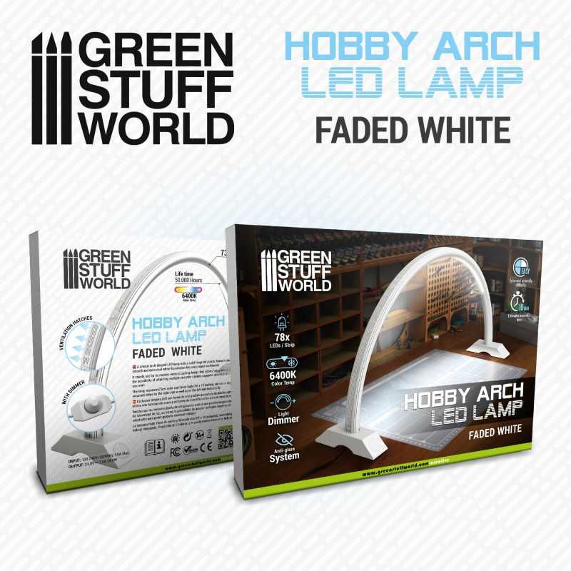 Lampe LED Hobby Arch - Faded White