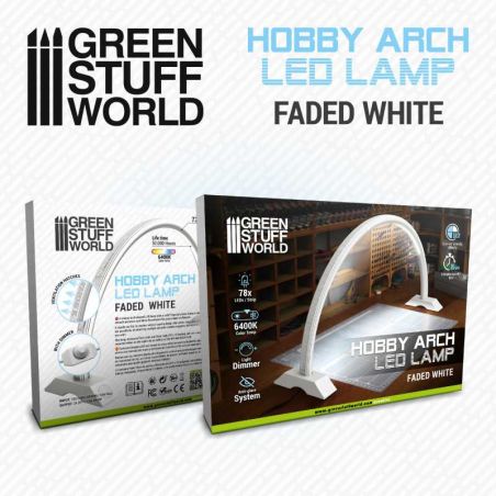 Lampe LED Hobby Arch - Faded White