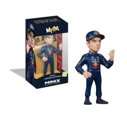RED BULL - Max Verstappen "4 World Champion" - Figurine Minix 12cm 