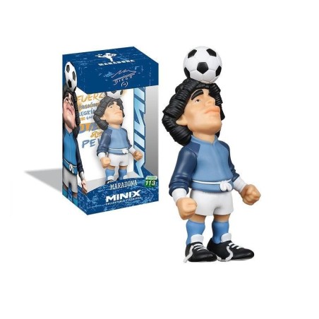 FOOTBALL LEGENDS - Maradona "Life is Life" - Figurine Minix 12cm 