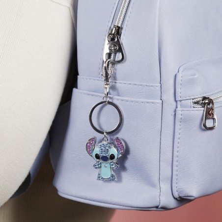 STITCH - Serti de Pierres - Porte-Clés 