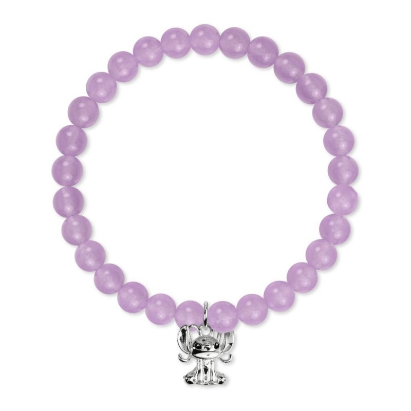 ANGEL - Bracellet en Perles + Charme - Laiton Plaqué 