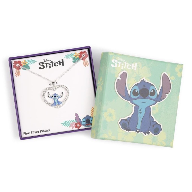 STITCH - Coeur - Colllier - Laiton Plaqué 