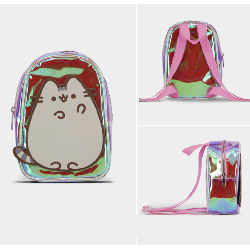 PUSHEEN - Mini Sac à Dos 'Shiny' - 23x 16,5x 9,5cm 
