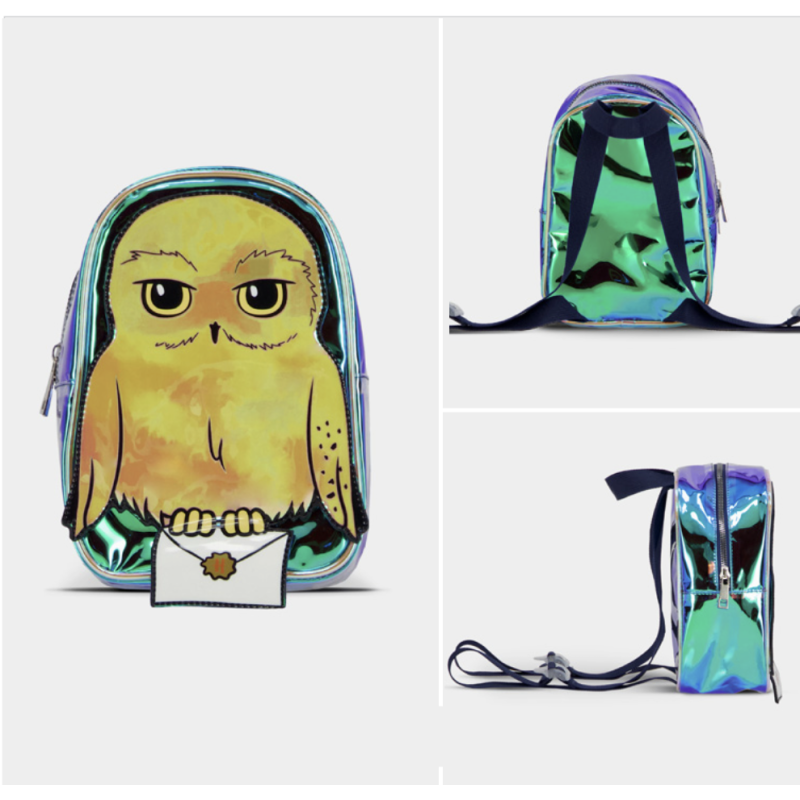 HARRY POTTER - Hedwige - Mini Sac à Dos 'Shiny' - 23x 16,5x 9,5cm 