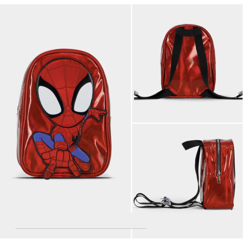 SPIDER-MAN - Mini Sac à Dos 'Shiny' - 23x 16,5x 9,5cm 