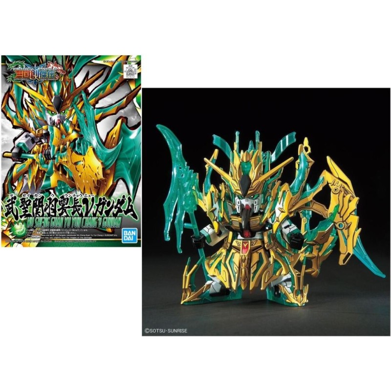 GUNDAM - SD Sangoku Wu Sheng Guan Yu Yun Chang  V Gundam - Model Kit 