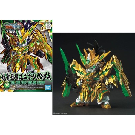 GUNDAM - SD Sangoku Long Xian Liu Bei Unicorn Gundam - Model Kit 