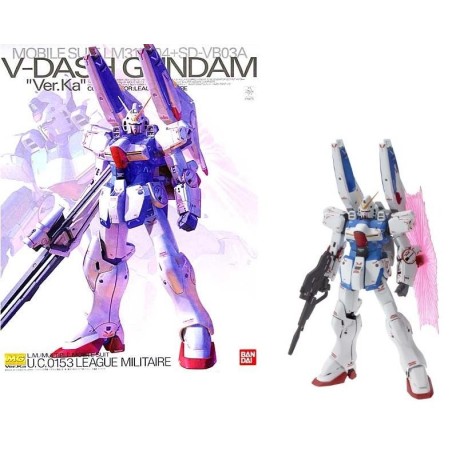 GUNDAM - MG 1/100 V Dash Gundam Ver. Ka - Model Kit 