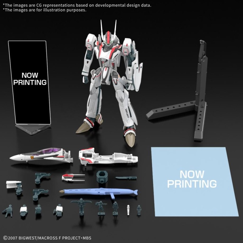 MACROSS - HG 1/100 VF-25F Messiah Valkyrie Deluxe Set - Model Kit 