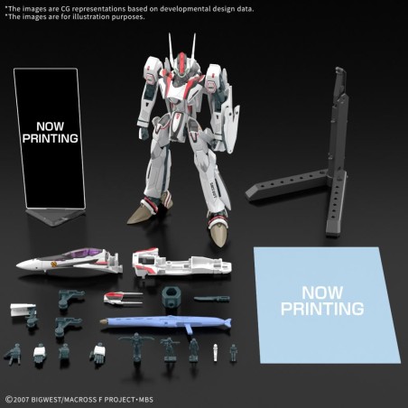 MACROSS - HG 1/100 VF-25F Messiah Valkyrie Deluxe Set - Model Kit 