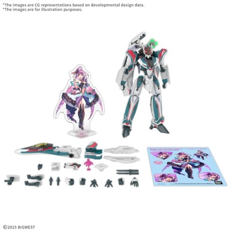 MACROSS - HG 1/100 VF-31S Siegfried Deluxe Set - Model Kit 