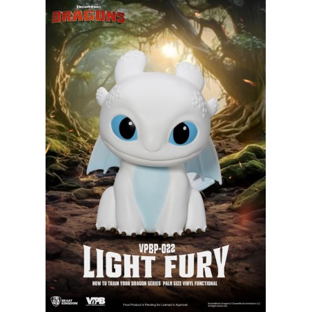 DRAGON - Light Fury - Tirelire  Vinyl Figure 12cm 
