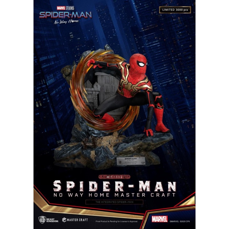 MARVEL - The Integrated Spider-Man -Statuette Master Craft 31.5cm 