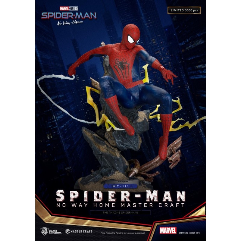 MARVEL - The Amazing Spider-Man -Statuette Master Craft 35cm 