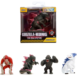 GODZILLA - Pack de 4 Figurines 6,5cm - Wave 1 