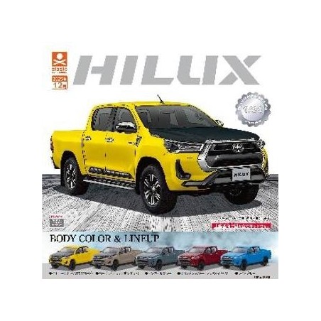 GASHAPON - Toyota Hilux New Color 1/64 (Lot de 20 Capsule 70mm) 