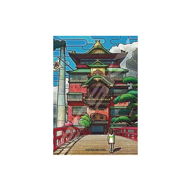 LE VOYAGE DE CHIHIRO - Aburaya - Puzzle Vitrail 208P 