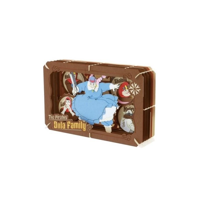 LE CHATEAU DANS LE CIEL - Famille pirate de Dora - Théâtre de papier 