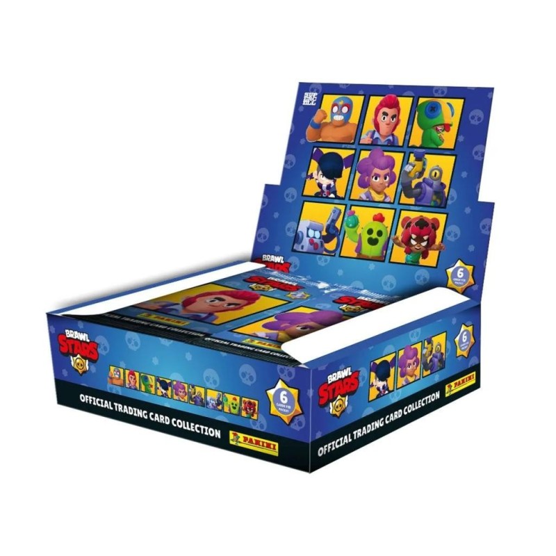 BRAWL STARS - Panini Display 24 Pochette 6 Trading cards 