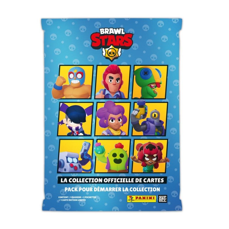 BRAWL STAR - Panini Trading cards (1 col + 2 poch + 1 Ed lim.) - FR 