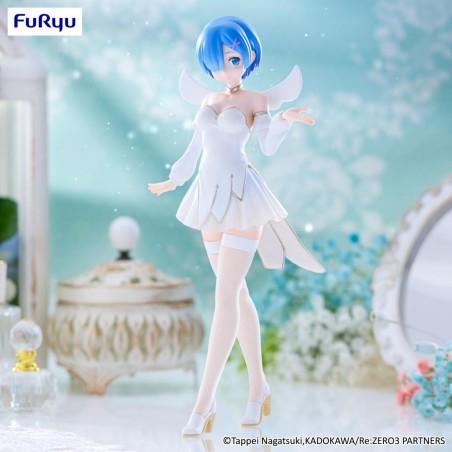 RE ZERO - Rem "Little Wings" - Statuette Bicute Pure 25cm 