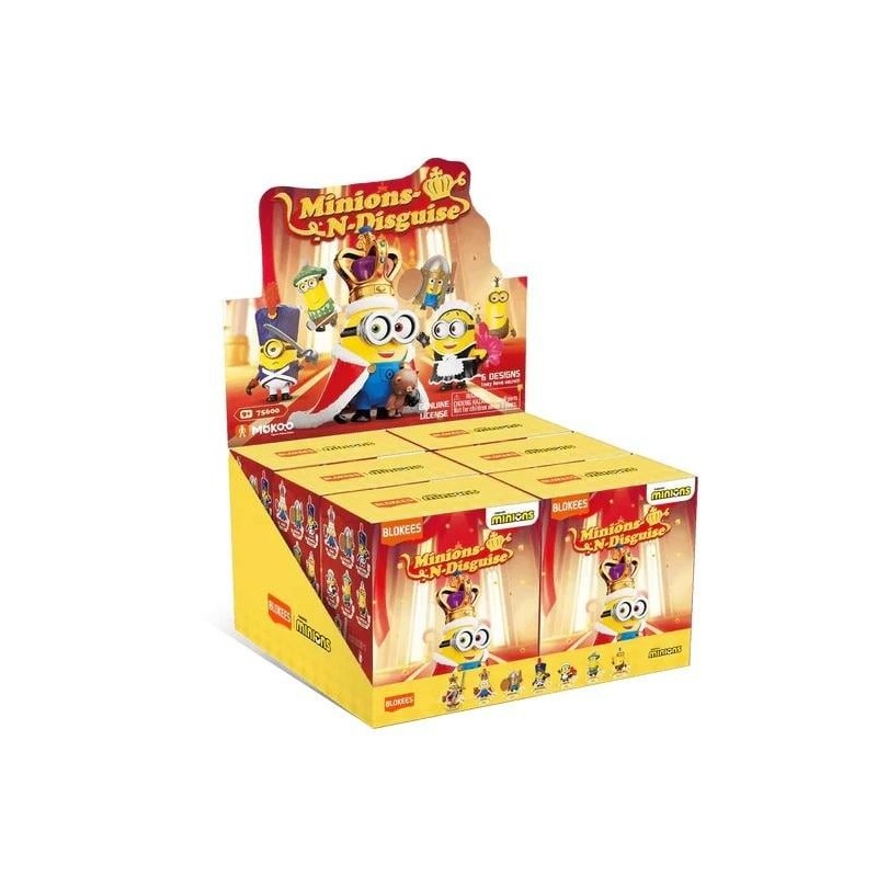 MINIONS - Mokoo 01 - Model Kit Blokees Display 6 pc 