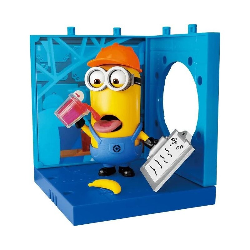 MINIONS - Stuart the Jelly taster - Model Kit preCOOL Blokees 