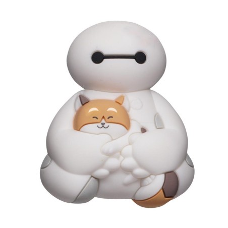 BAYMAX - Baymax avec Mochi - Aimant à collectionner en mousse 3D 