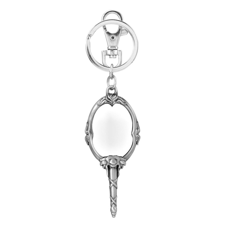 LA BELLE ET LA BETE - Miroir - Porte-clés en étain 