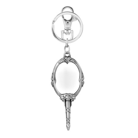 LA BELLE ET LA BETE - Miroir - Porte-clés en étain 