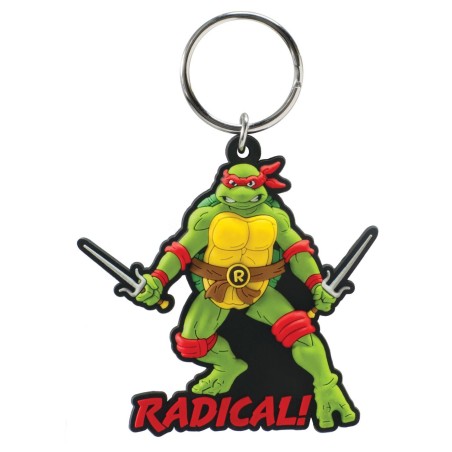 LES TORTUES NINJAS - Raphael - Porte-clés Soft Touch 