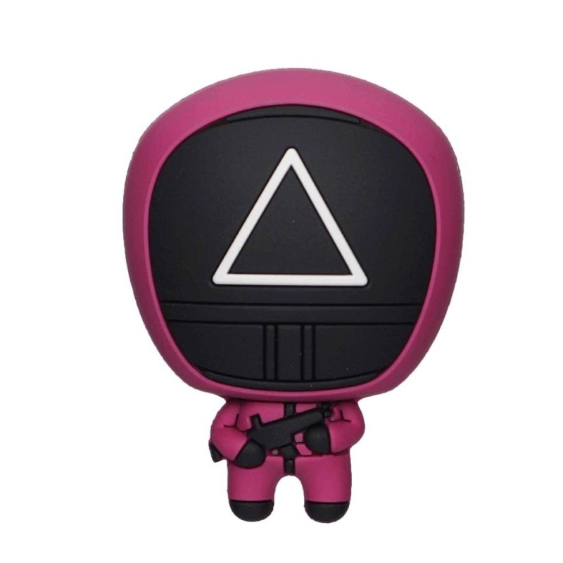 SQUID GAME - Masked Soldier - Aimant à collectionner en mousse 3D 